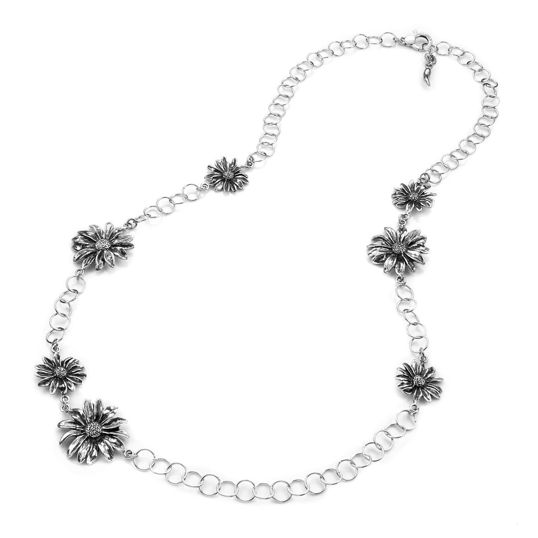 Giovanni Raspini Long Daisy Necklace 7375