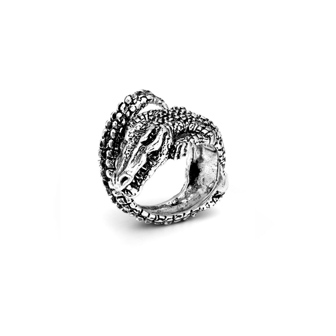 Bague crocodile pour homme Giovanni Raspini 8677
