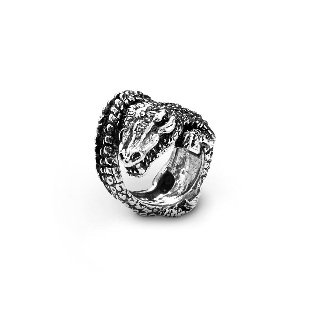 Giovanni Raspini Large Crocodile Ring 8680