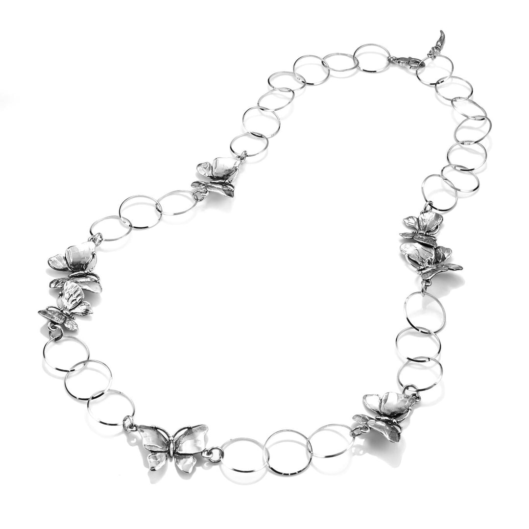 Giovanni Raspini Long Butterfly Necklace 9804