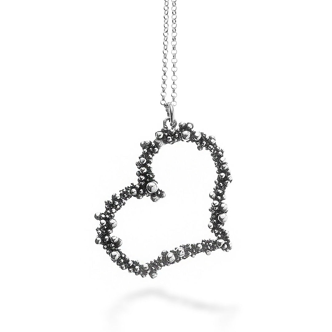 Giovanni Raspini Pendentif Coeur Perlage 10150