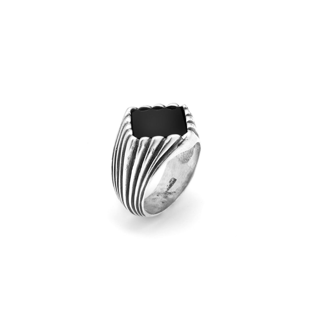 Bague Onyx Rayée Giovanni Raspini 11316