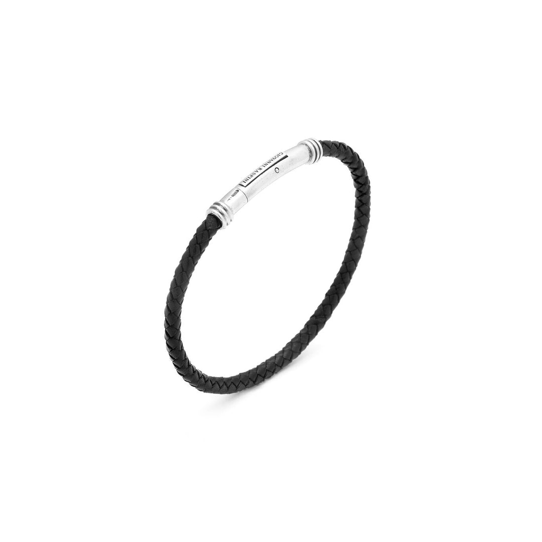 Giovanni Raspini Braided Leather Bracelet 11354