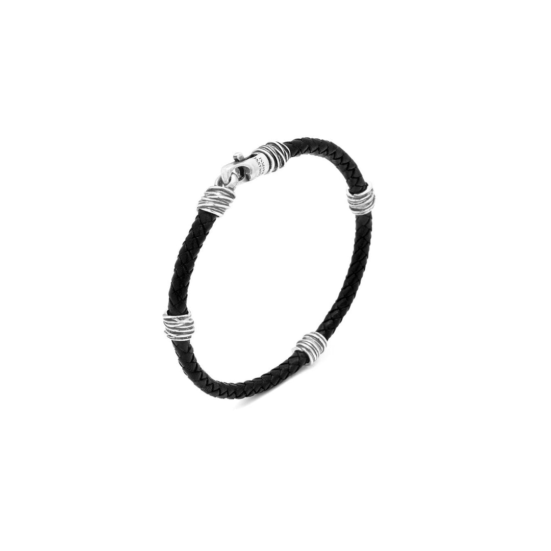 Giovanni Raspini Lederarmband Fäden 11355