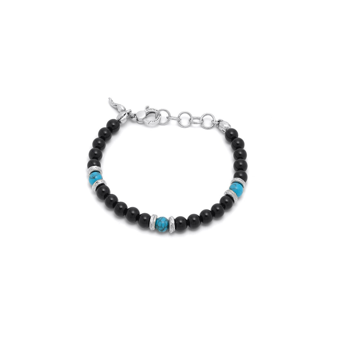 Giovanni Raspini Schwarz-Blaues Tango-Armband 11651