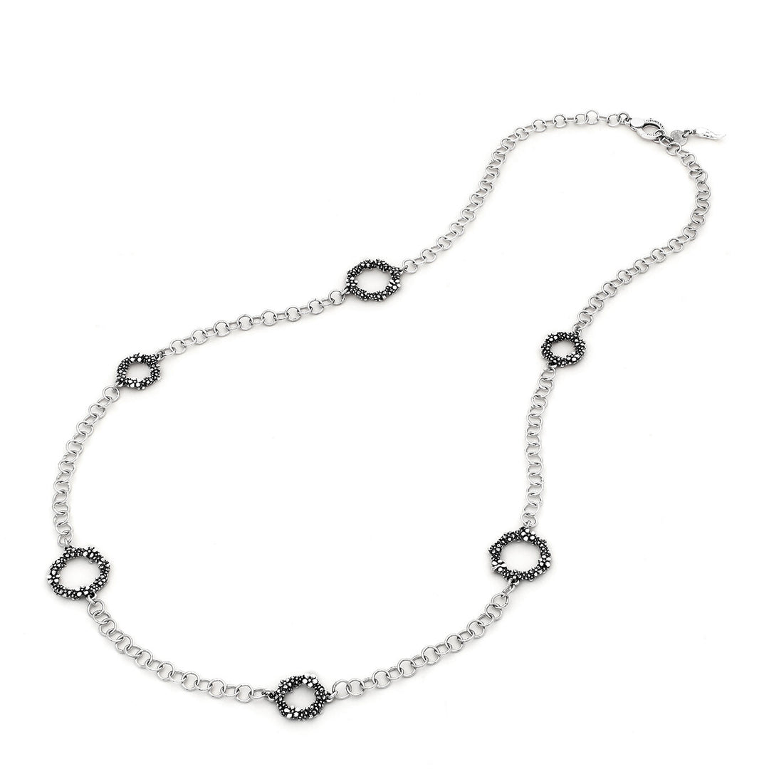 Giovanni Raspini Long Millefiori Necklace 11695