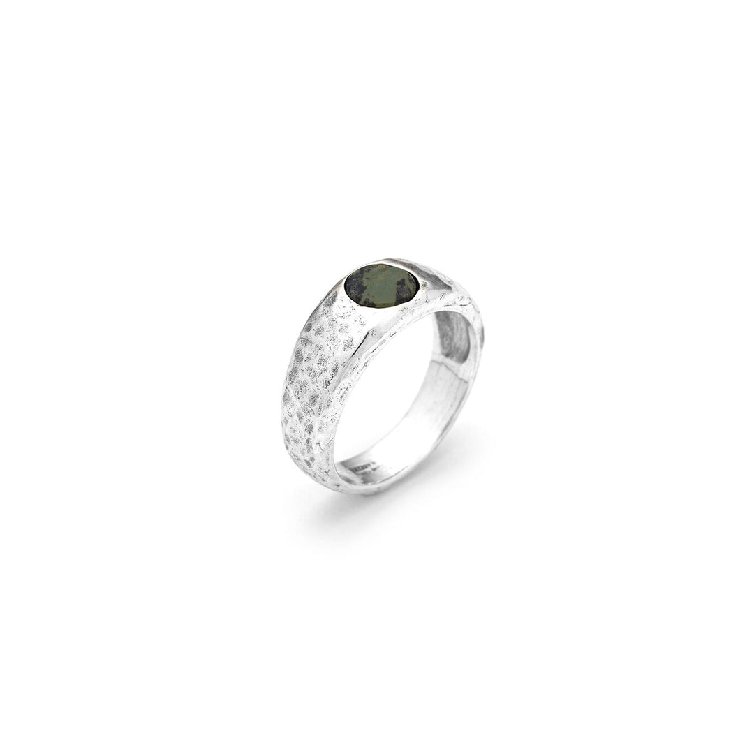 Giovanni Raspini Ring aus gehämmertem Jaspis 11870