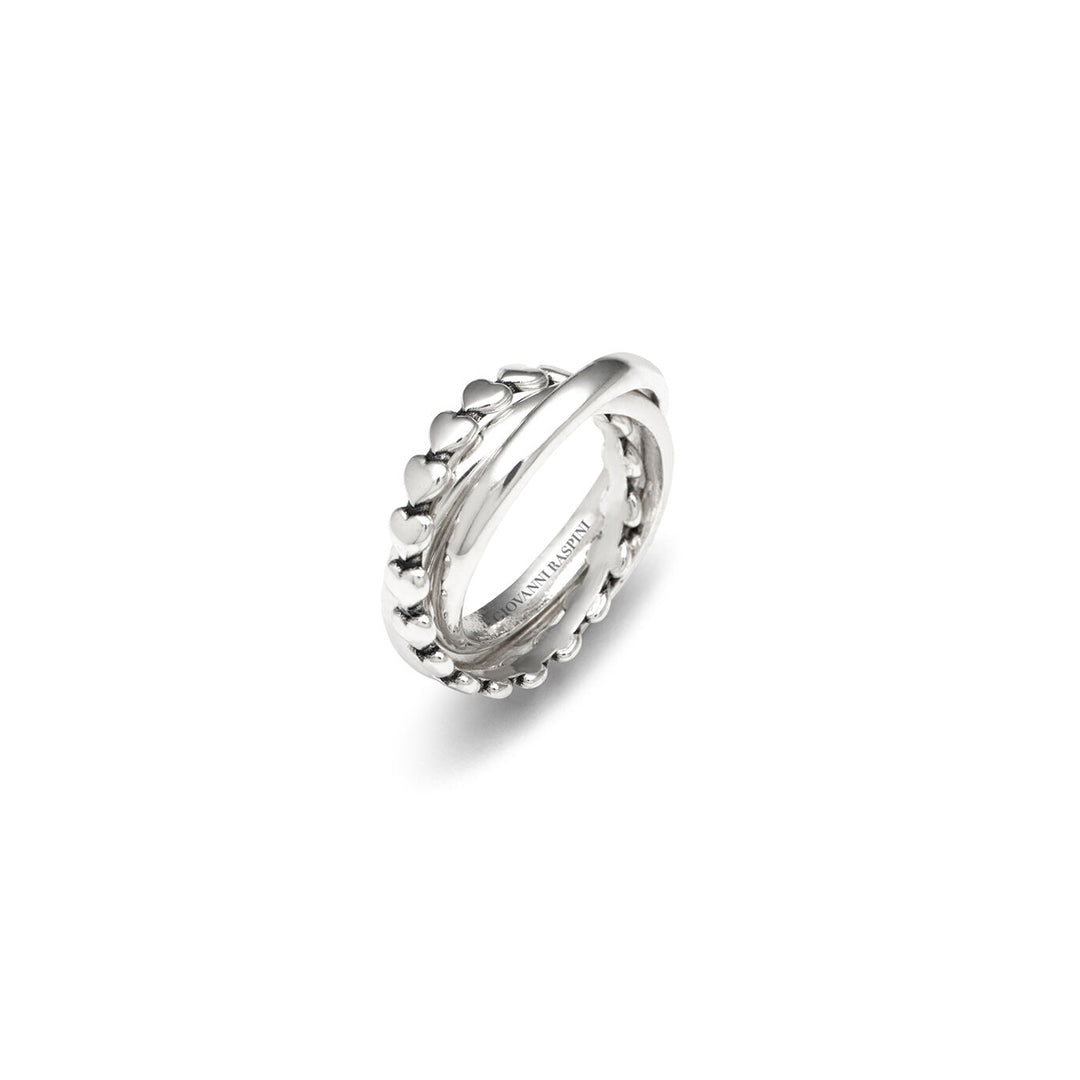Giovanni Raspini Triple Hearts Ring 12251