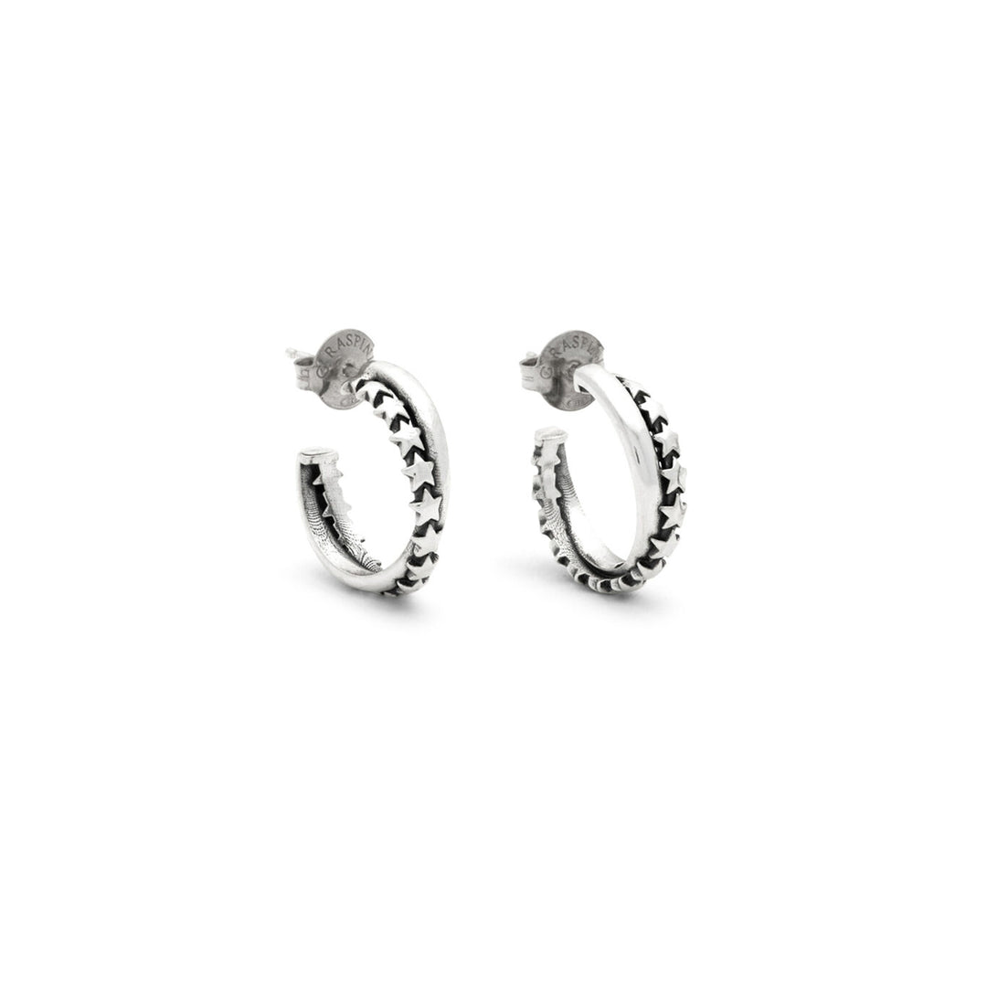 Giovanni Raspini Double Circle Star Earrings 12259