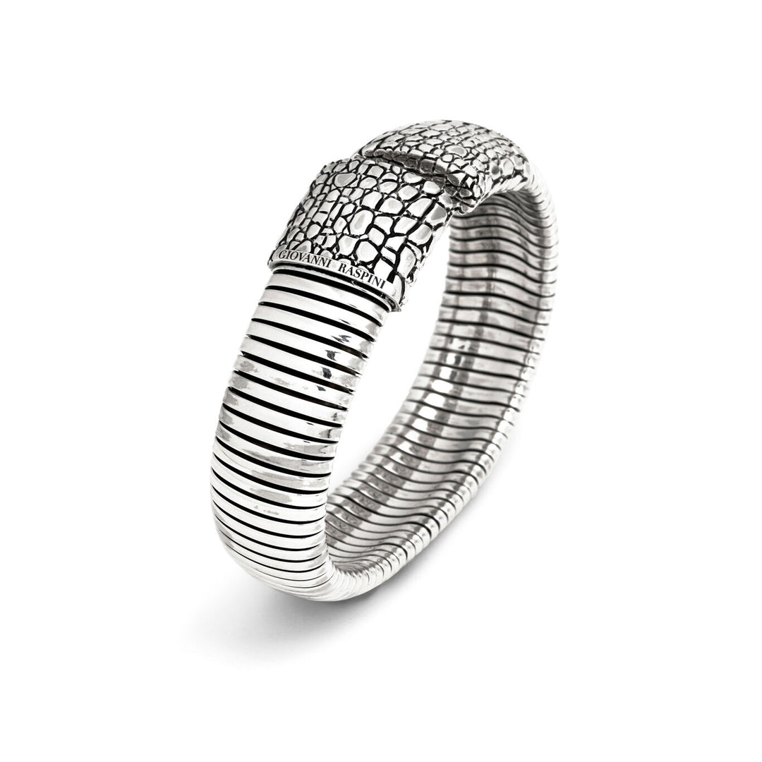 Giovanni Raspini Tubogas Croco Grande Bracelet 12326