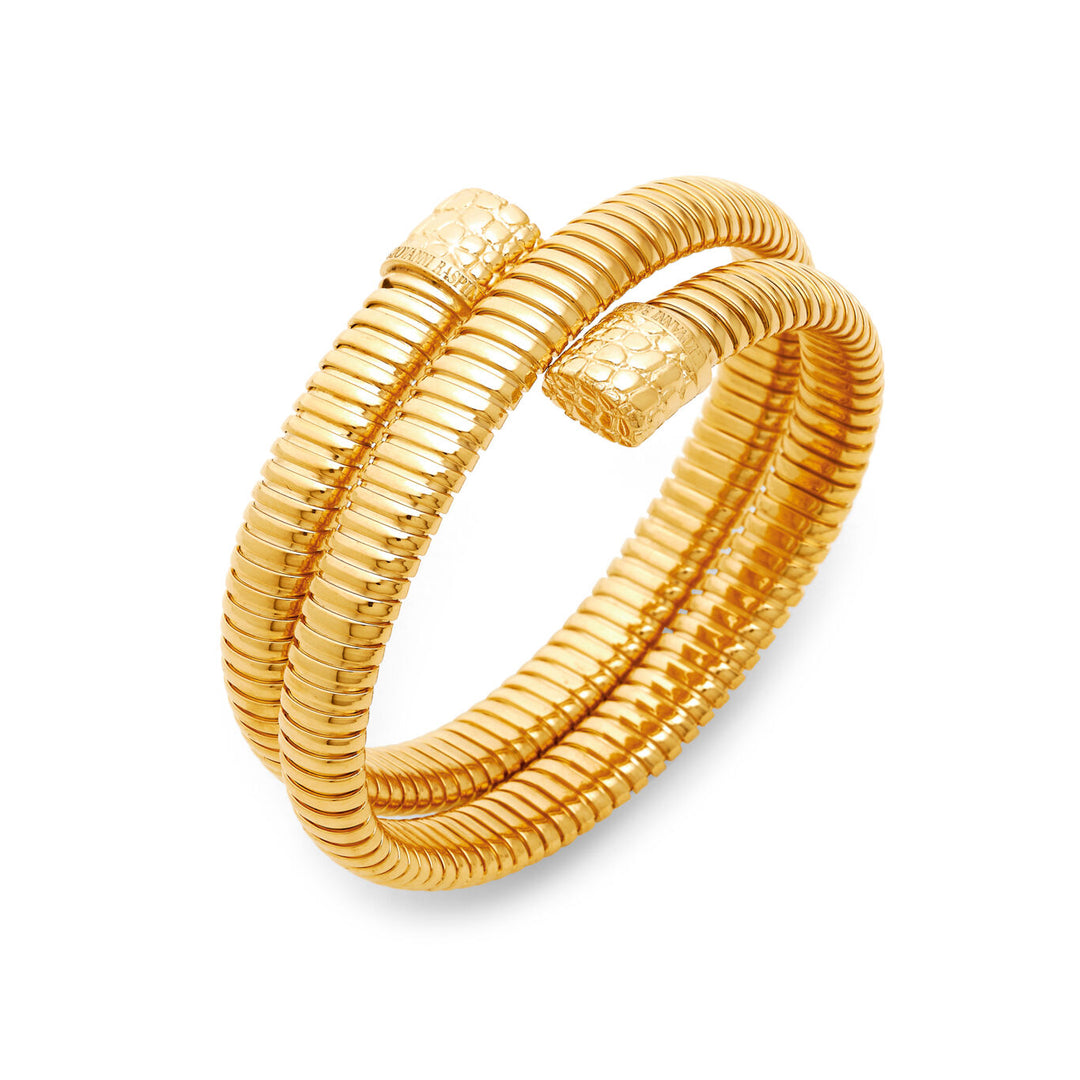 Giovanni Raspini Tubogas Croco Double Bracelet 12332