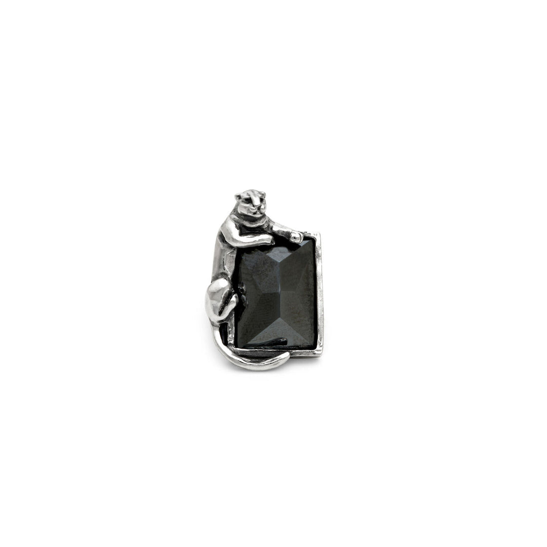 Giovanni Raspini Broche Panthère Noire 12379