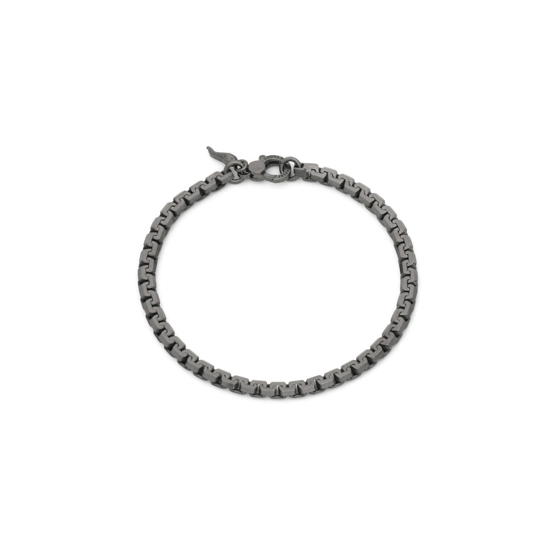 Bracelet en maille grecque Giovanni Raspini Noir 12400