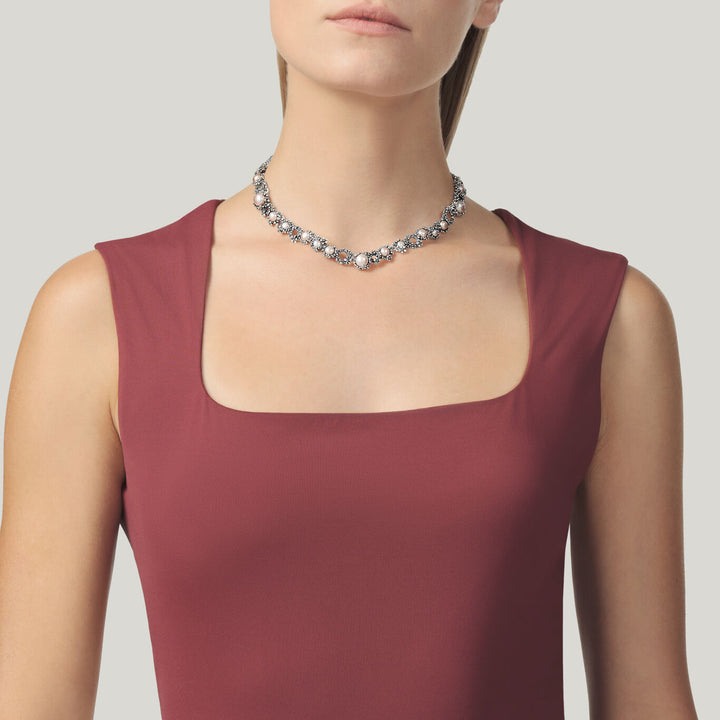 Giovanni Raspini Collier petite fleur argent 12486