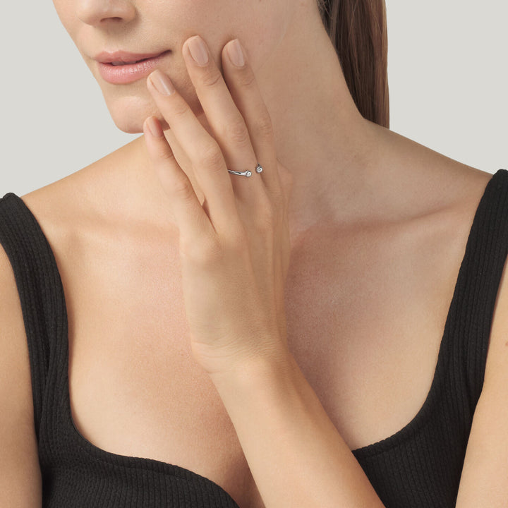 Giovanni Raspini Bague Axis Petit argent 12497