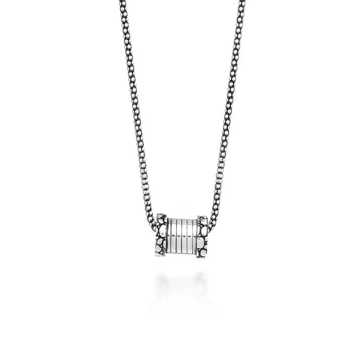 Giovanni Raspini small tubegas croco necklace Necklace in 925 Silver 12533