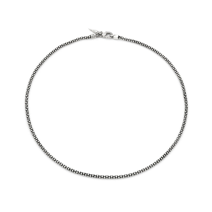 Collier en maille pop-corn Giovanni Raspini, collier en argent 925 12578