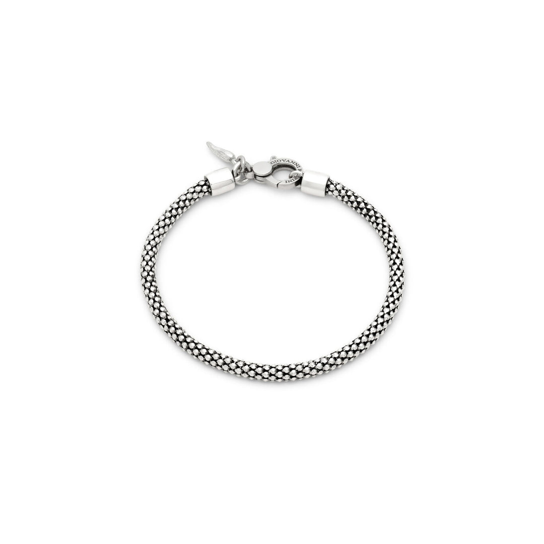 Giovanni Raspini Popcorn-Mesh-Armband Armband aus 925er Silber 12580