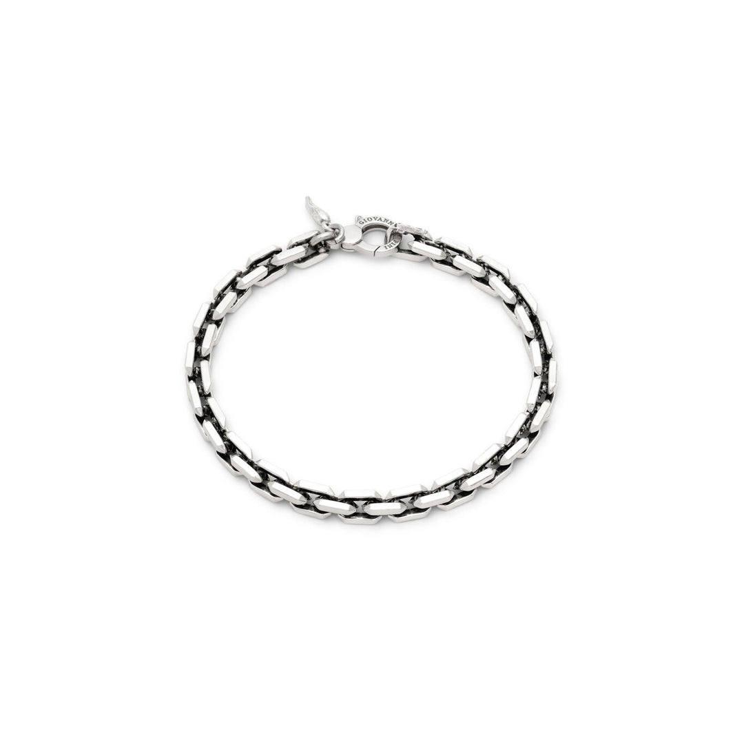 Giovanni Raspini Achteck-Gliederarmband 925 Silber Armband 12581