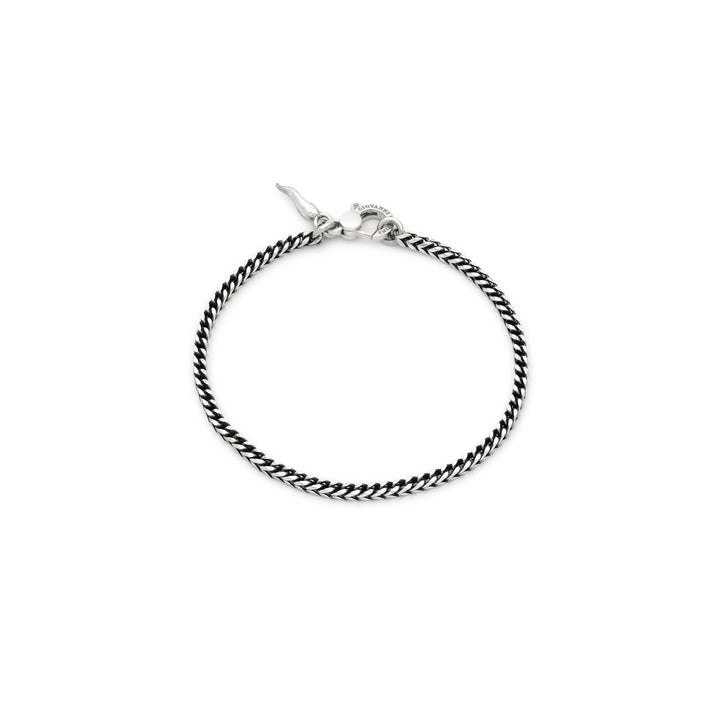 Giovanni Raspini small square grumetta bracelet 925 Silver Bracelet 12583