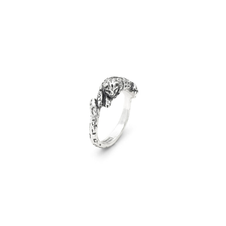 Giovanni Raspini kleine luipaardring 925 zilveren ring 12587