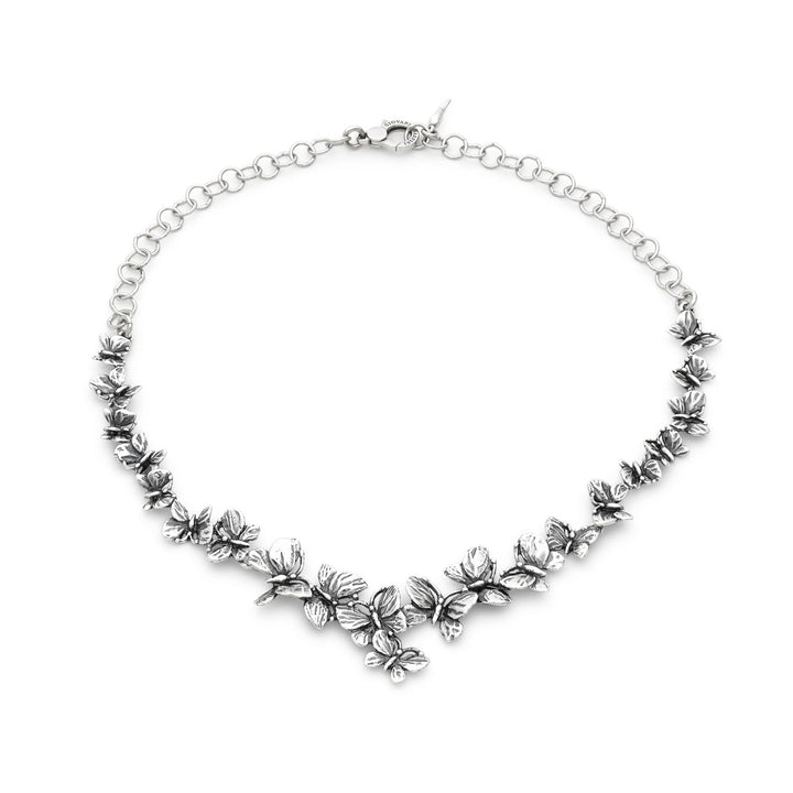 Giovanni Raspini vlinderketting 925 zilveren ketting 12602