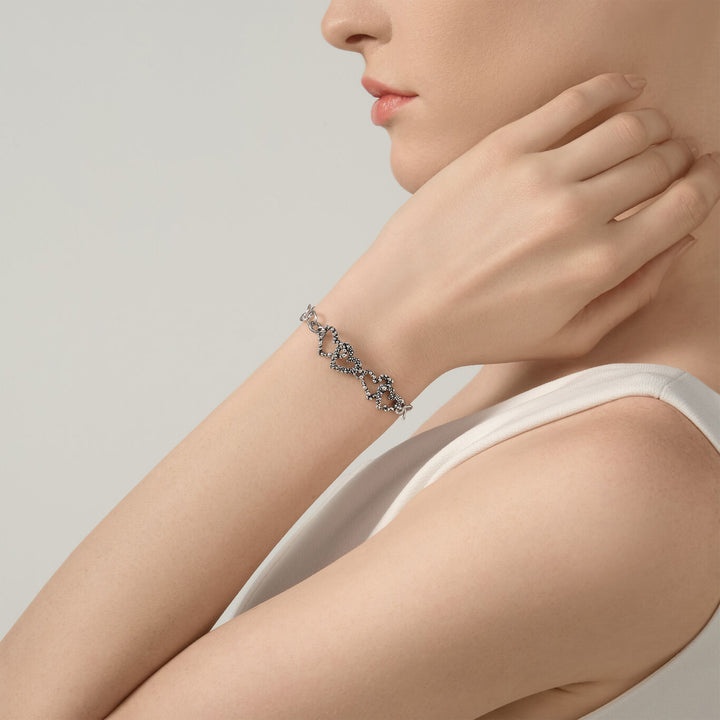 Giovanni Raspini kleine hartenarmband 925 zilveren armband 12617
