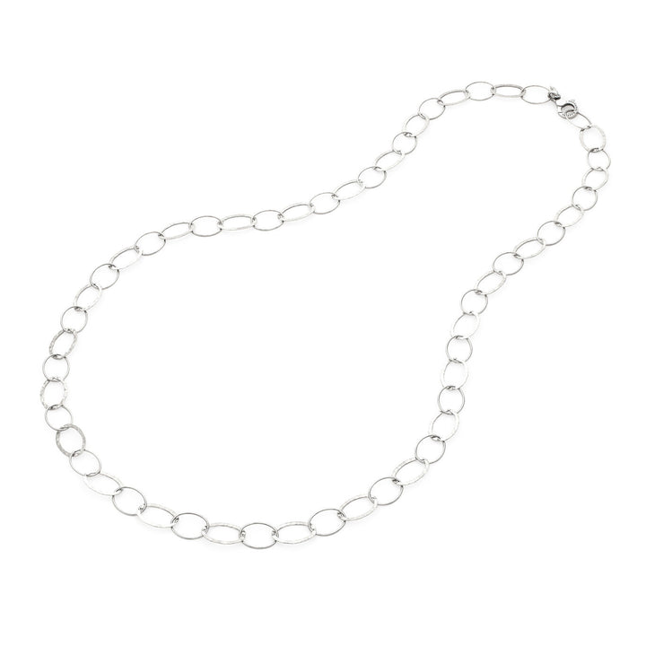 Giovanni Raspini ketting met afwisselende schakels 925 zilveren ketting 12620