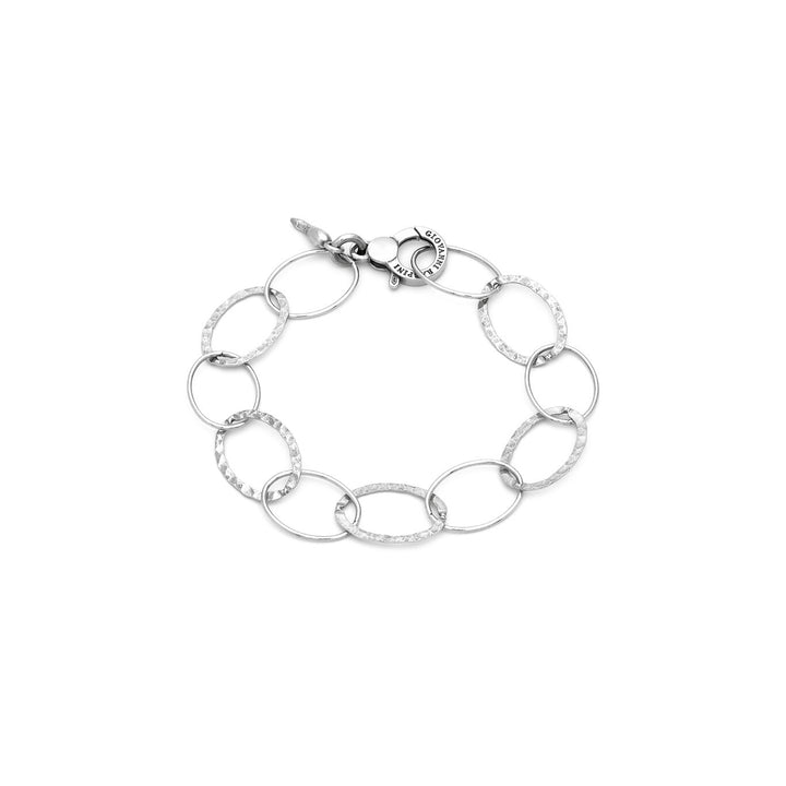 Giovanni Raspini armband met afwisselende schakels 925 zilveren armband 12621
