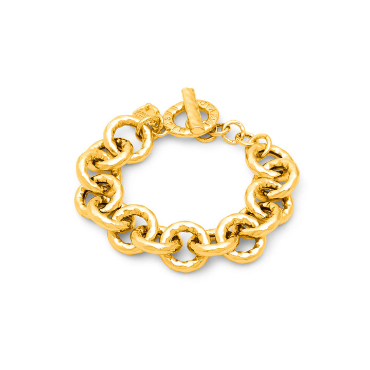 Giovanni Raspini Pueblo-Armband vergoldete Bronze N0004