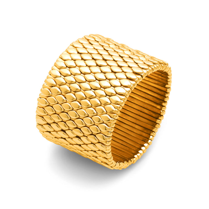 Giovanni Raspini Bracelet Arizona Grand bronze doré N0015
