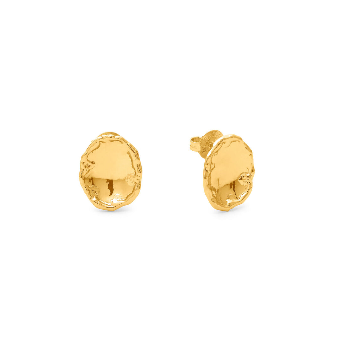 Giovanni Raspini yuma oorbellen 18kt vergulde oorbellen N0039