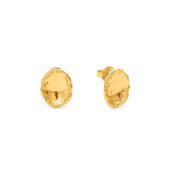 Giovanni Raspini yuma oorbellen 18kt vergulde oorbellen N0039