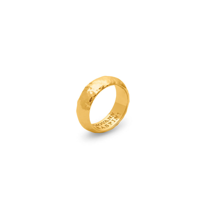Giovanni Raspini zandring 18kt vergulde ring N0046