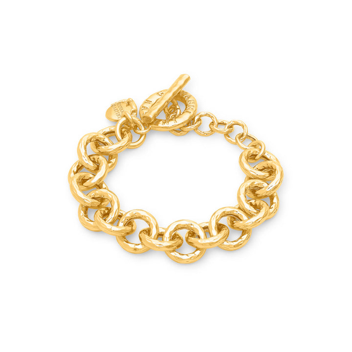 Giovanni Raspini medium pueblo armband 18 kt vergulde armband N0063