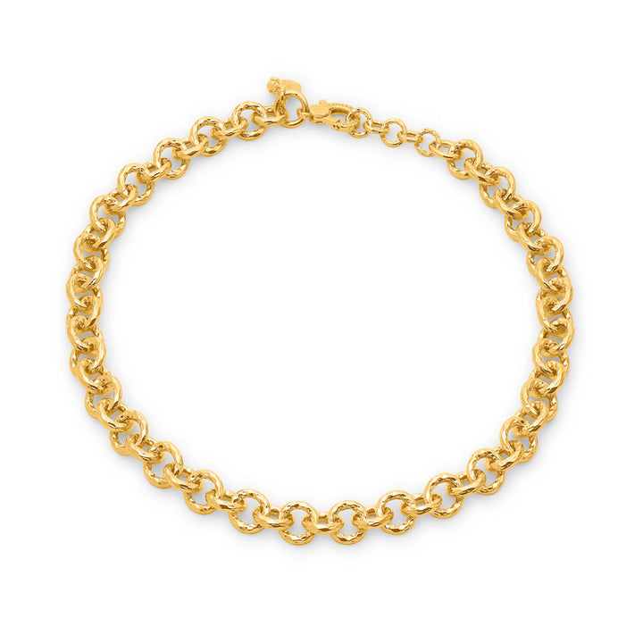 Giovanni Raspini kleine pueblo ketting 18kt vergulde ketting N0064