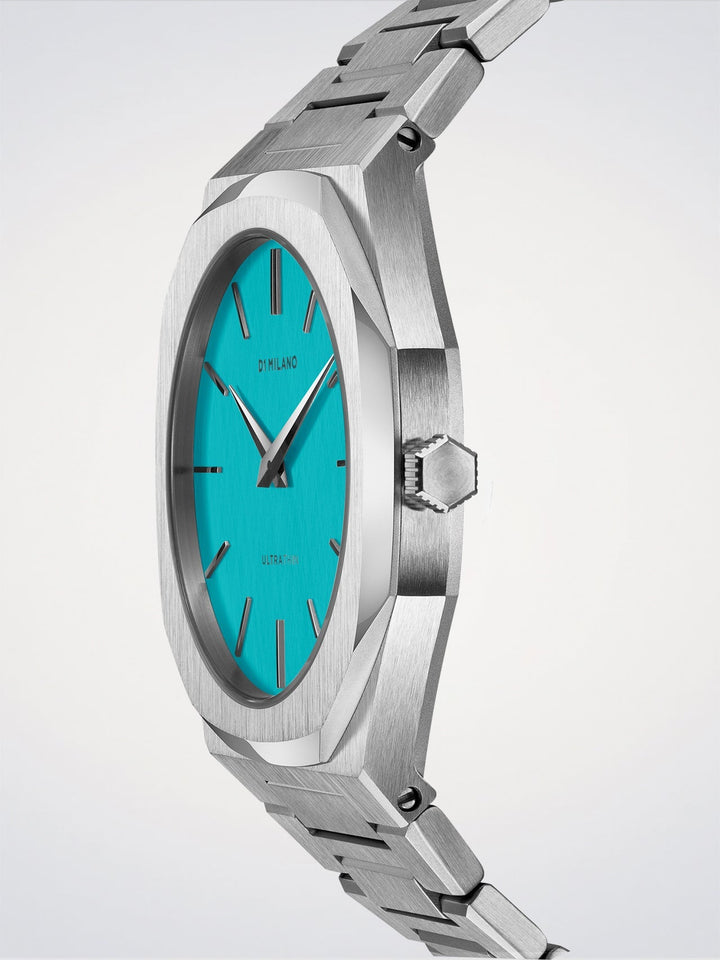 D1 Milano Hellblau, ultradünn, 38 mm, D1-UTBU08