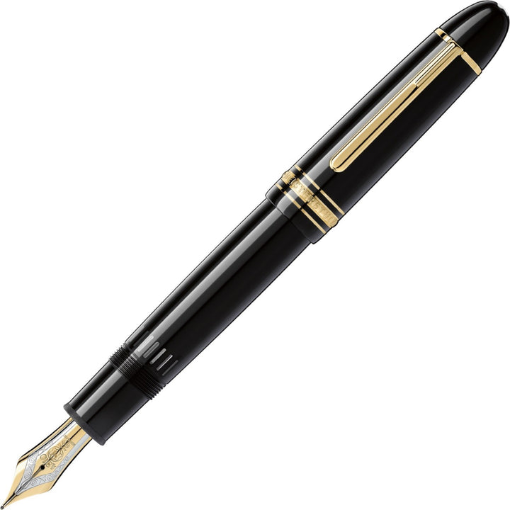 Stylo plume Montblanc Meisterstück 149 pointe finition or M 132113