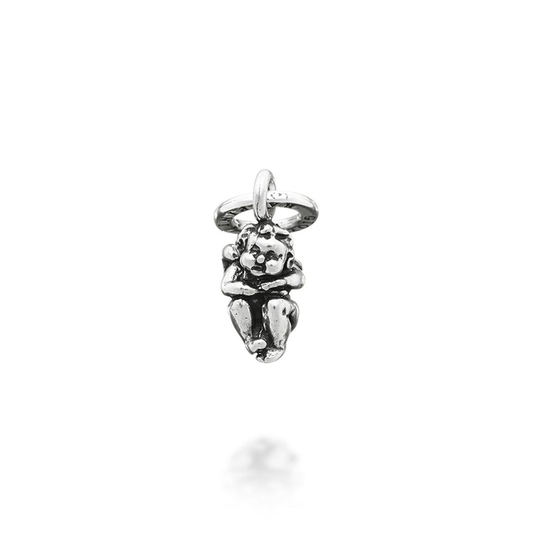 Giovanni Raspini Charm Zittende Putto 6580