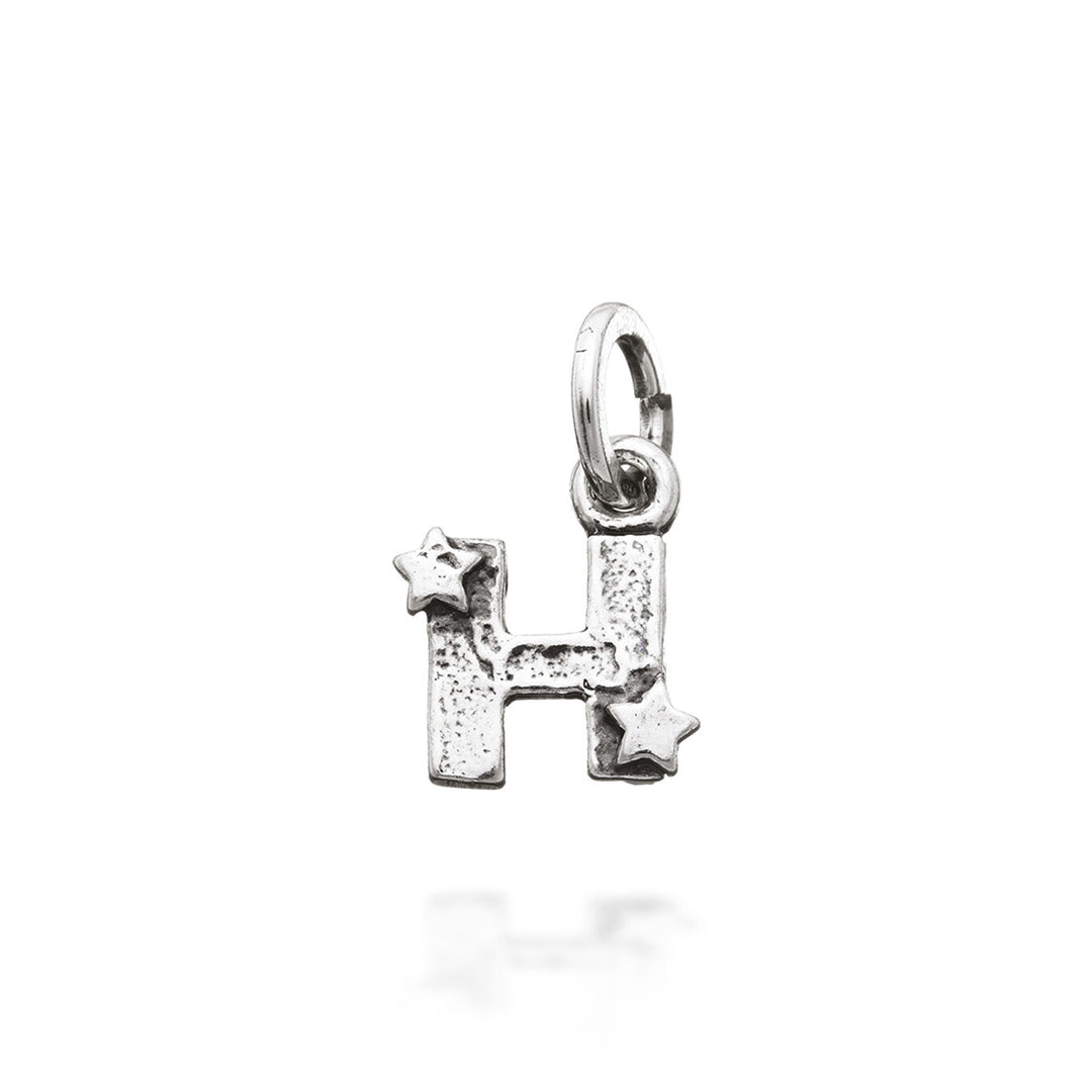 Giovanni Raspini Charm "H" avec étoiles 6654