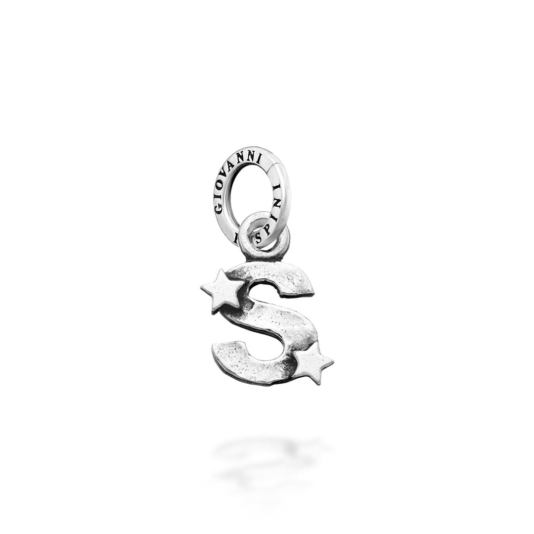 Giovanni Raspini Charm „S“ mit Sternen 6663