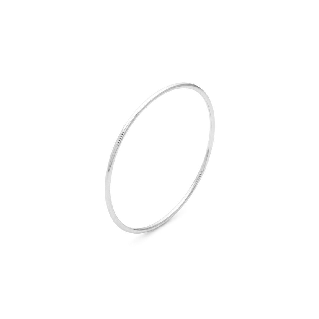 Giovanni Raspini small smooth bangle rigid bracelet in 925 silver 06966