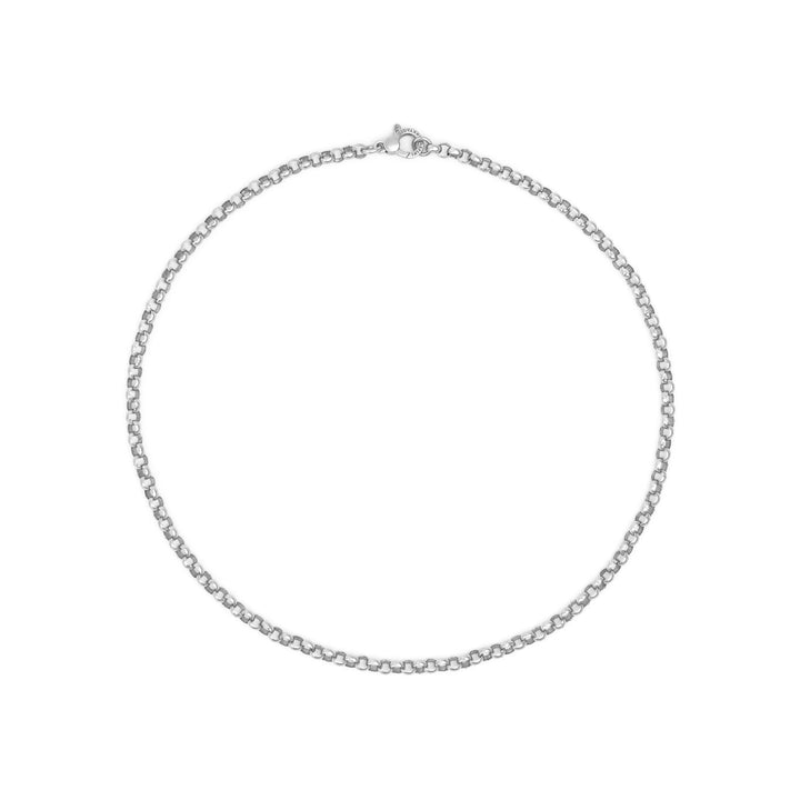 Giovanni Raspini small Rolò chain necklace 90cm 925 silver 7154/60