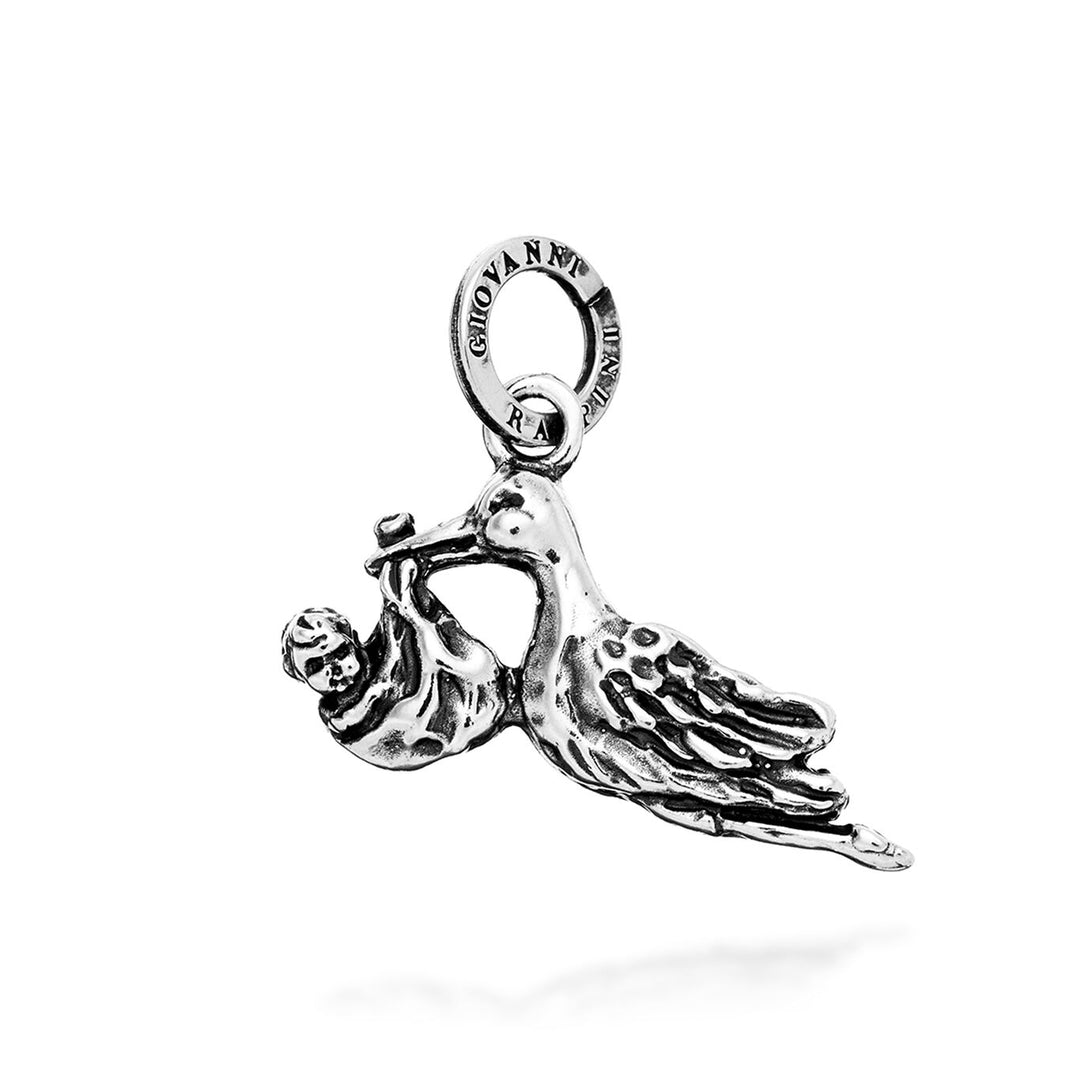 Giovanni Raspini Storch Charm 8640