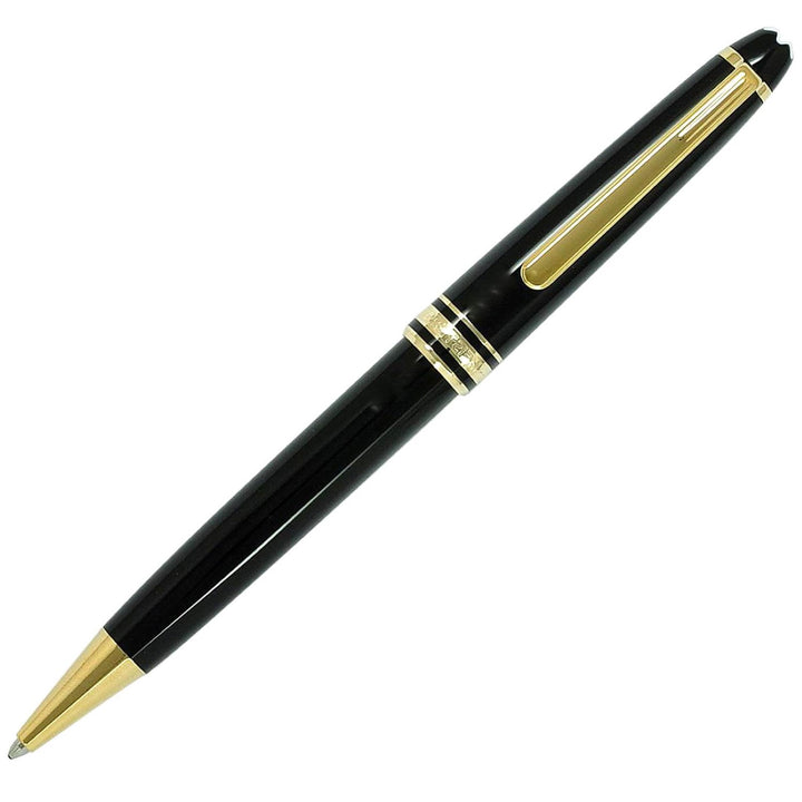 Stylo à bille Montblanc Meisterstück Classique plaqué or 132453