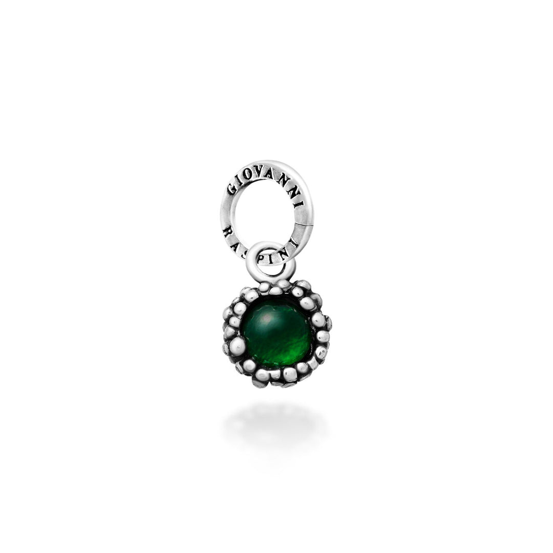 Giovanni Raspini Grüner Onyx-Perlage-Charm 10862