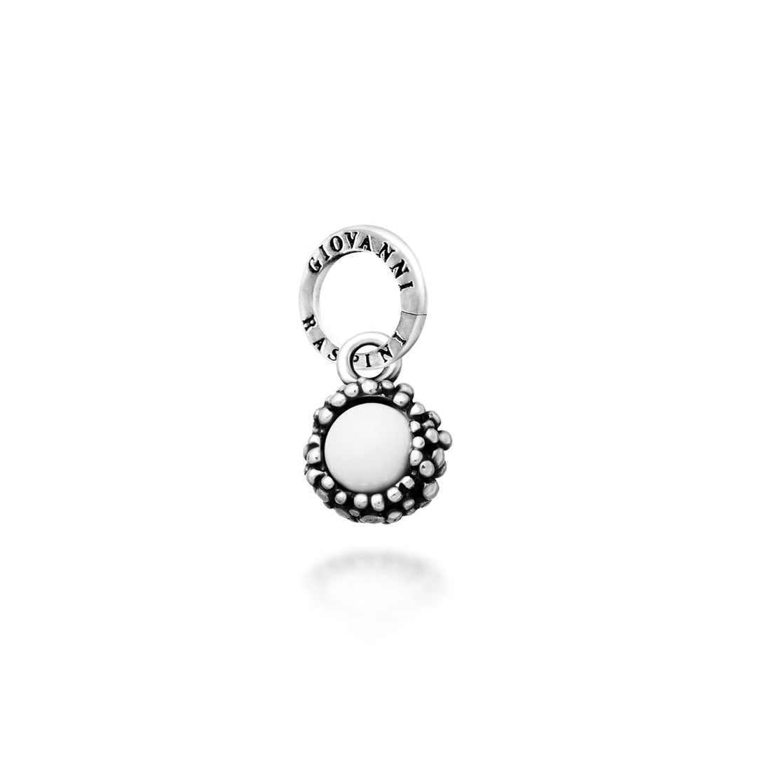 Giovanni Raspini Charme Perlage Agate Blanche 10863