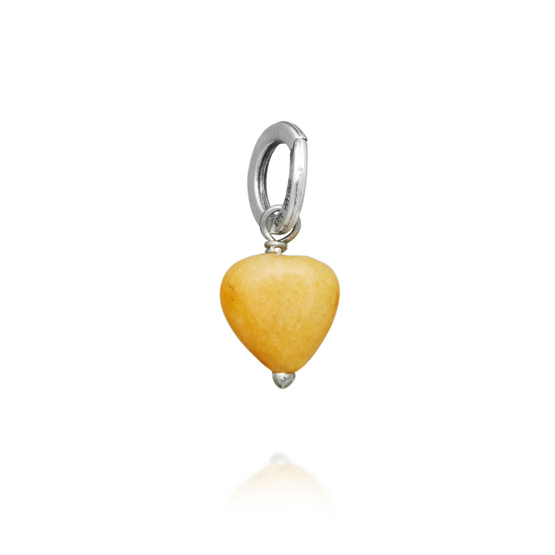 Giovanni Raspini Charme Coeur Aventurine Jaune 11622