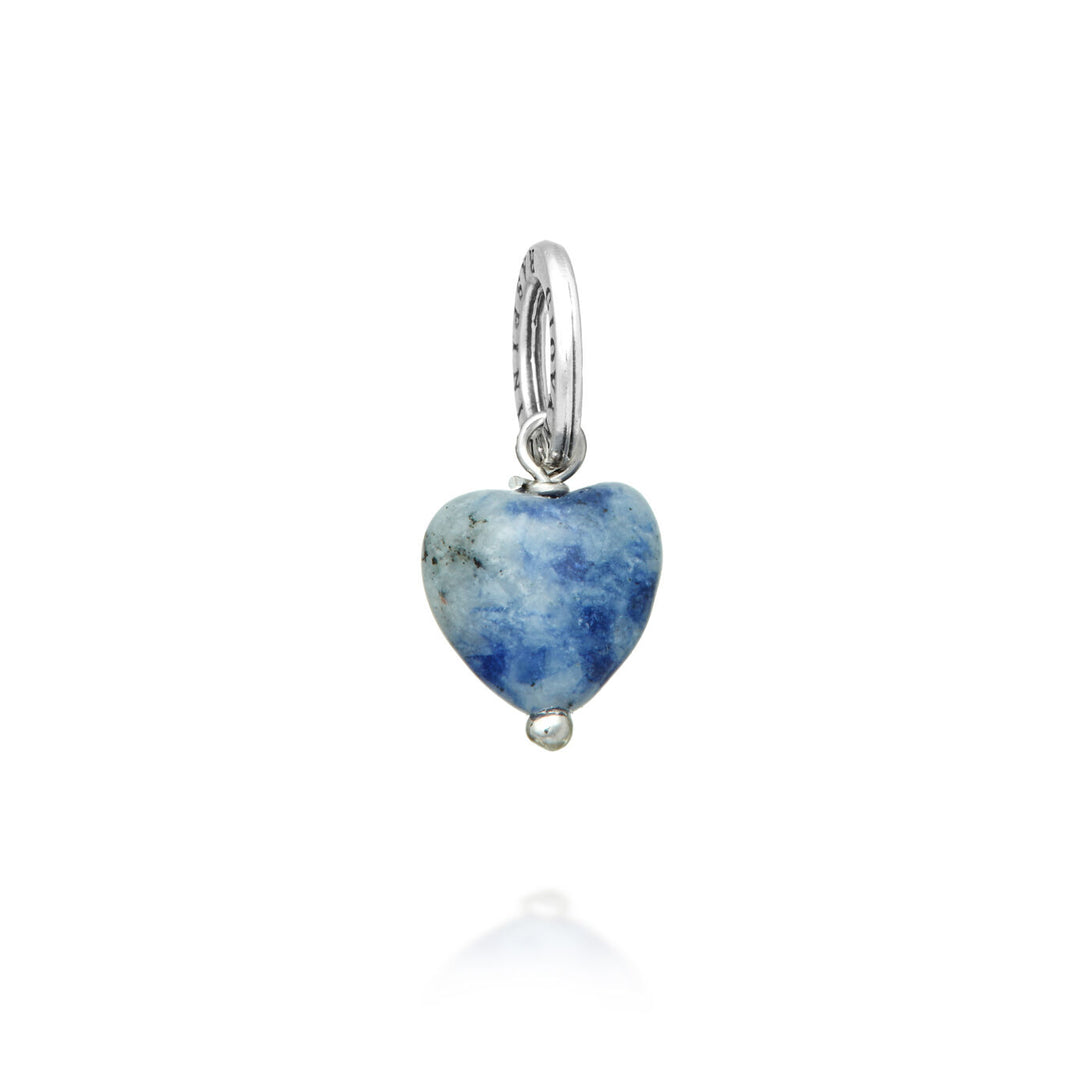 Giovanni Raspini Sodalite Heart Charm 11625