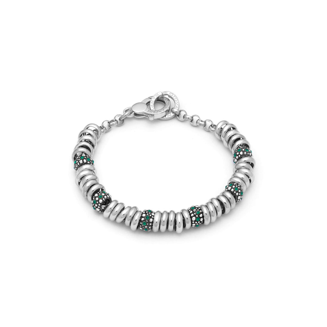 Giovanni Raspini Green Crystal Beads Bracelet 11984